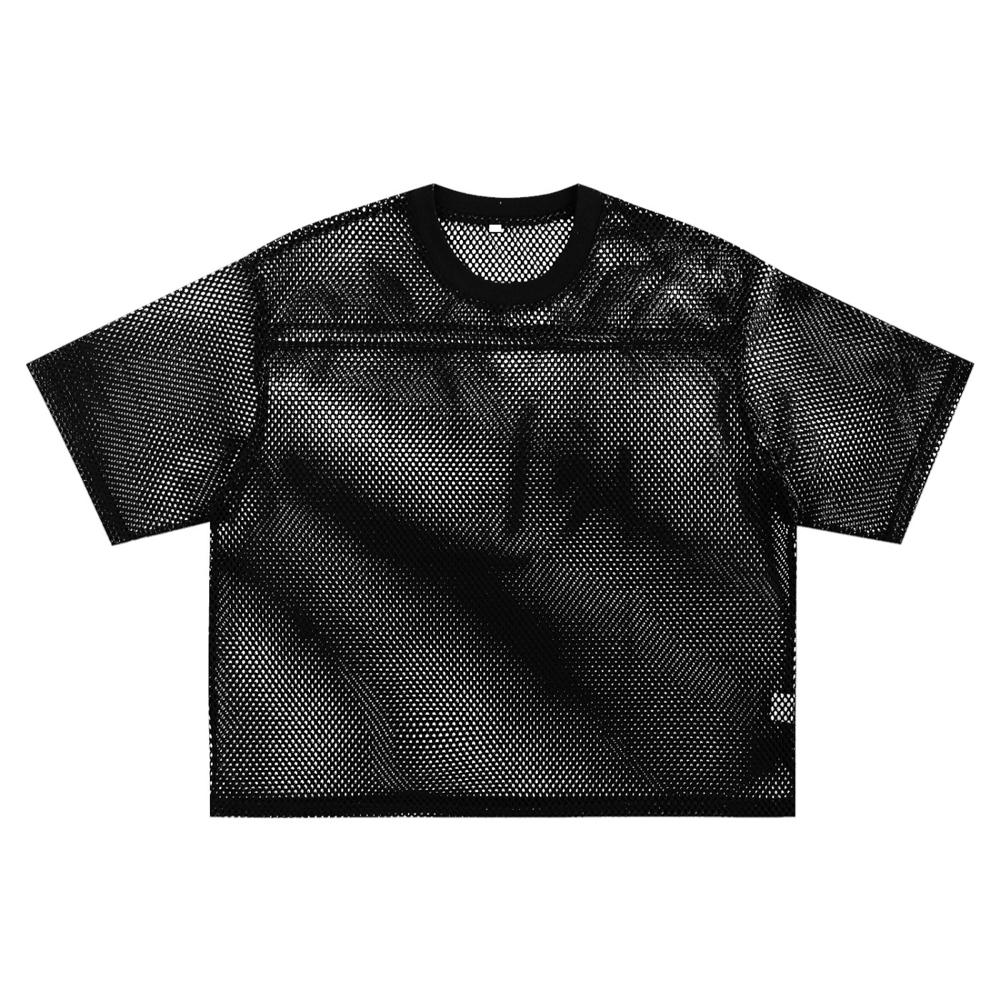 See-through Boxy Net T-Shirt