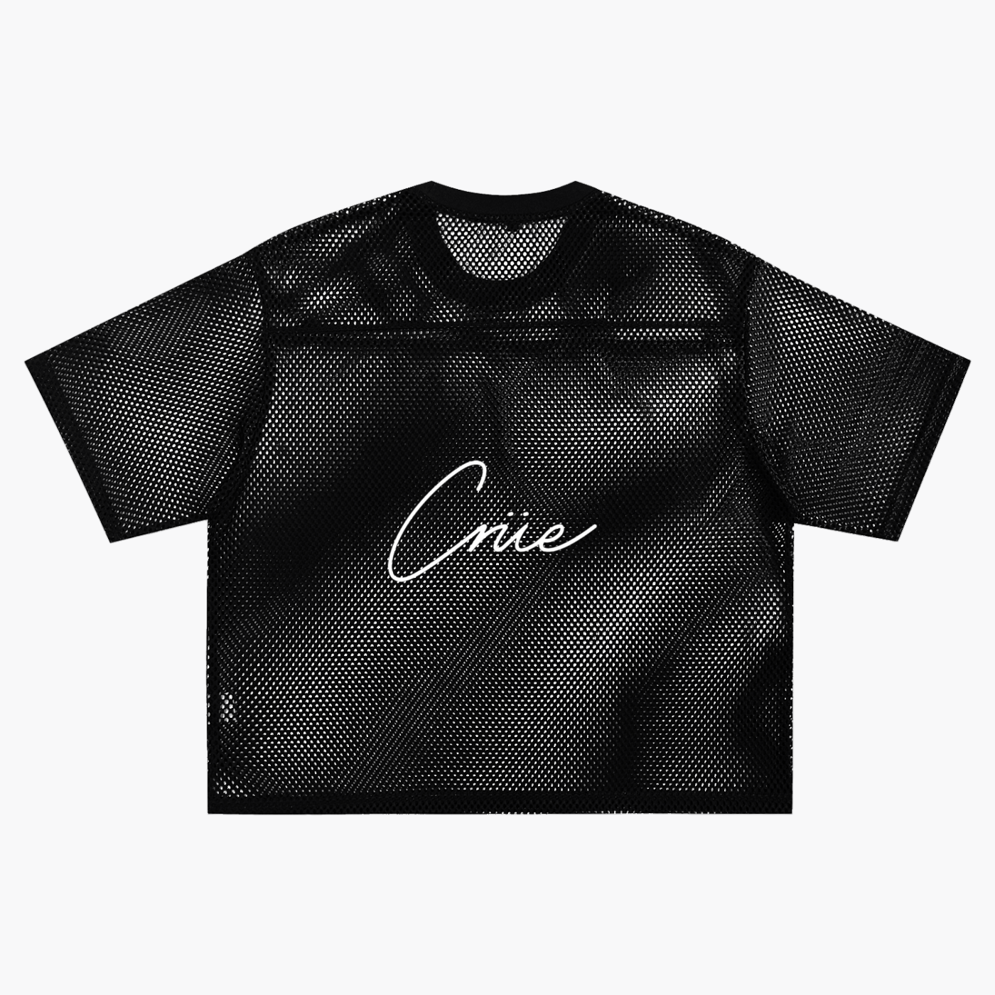 See-through Boxy Net T-Shirt