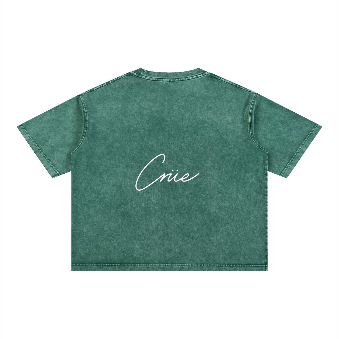 Mineral Wash Boxy Cotton T-Shirt