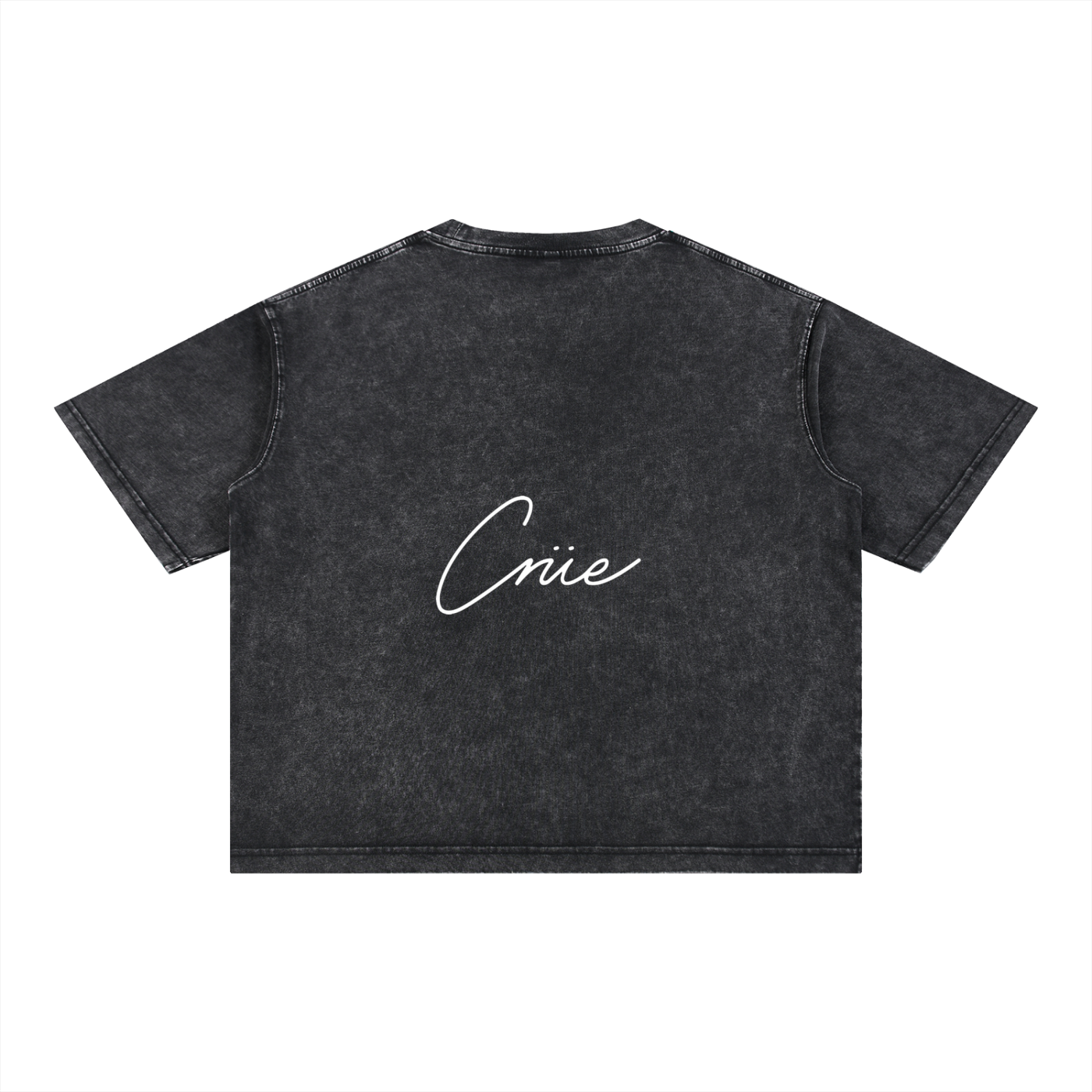 Mineral Wash Boxy Cotton T-Shirt