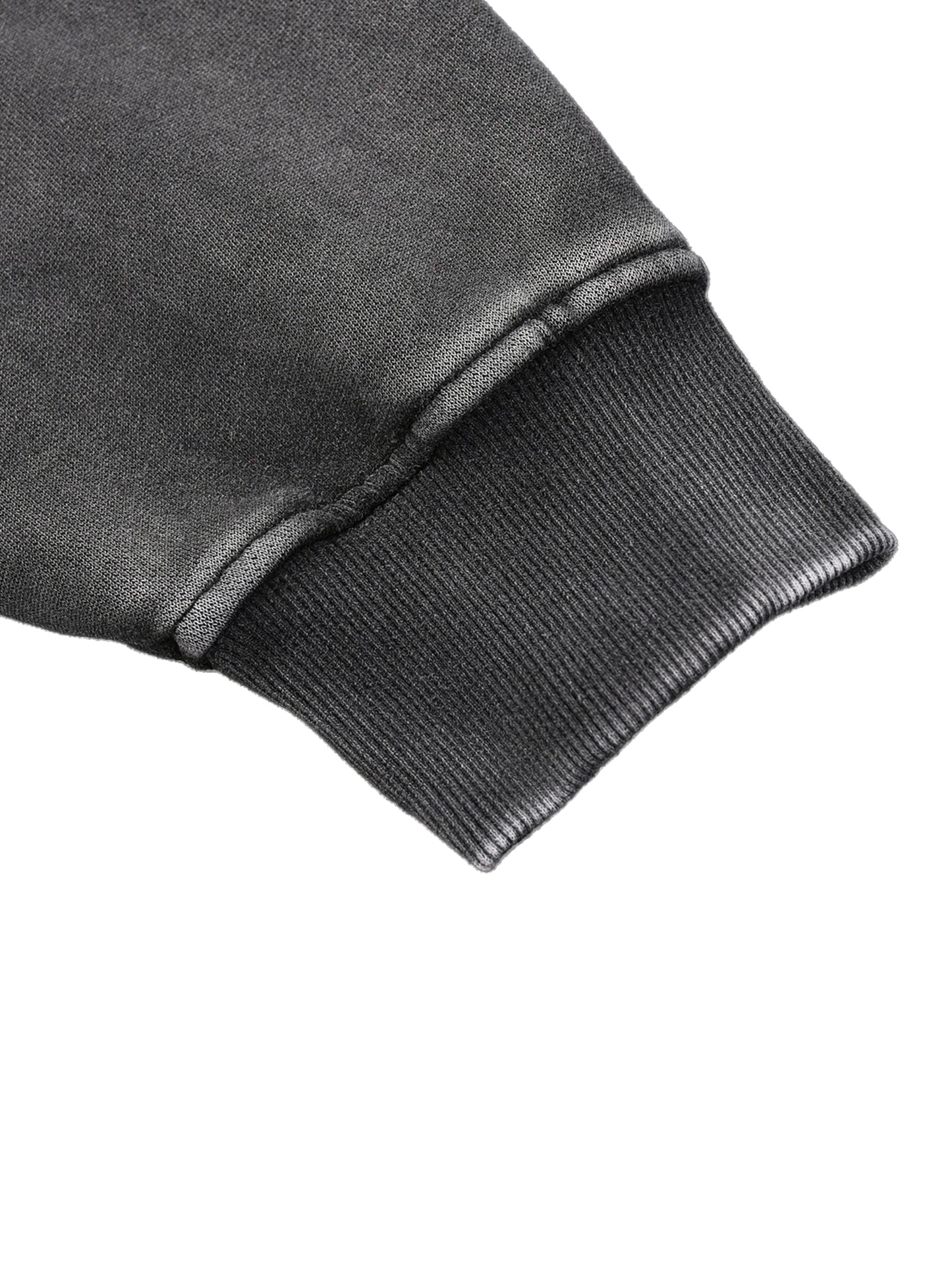 Snow Wash Fleece Oversize Hoodie